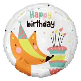 balon-foliowy-urodzinowy-bialy-pomaranczowy-lis-z-tortem-happy-birthday