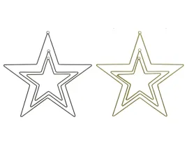 zawieszka-stalowa-gwiazda-dekoracyjna-czarna-zlota