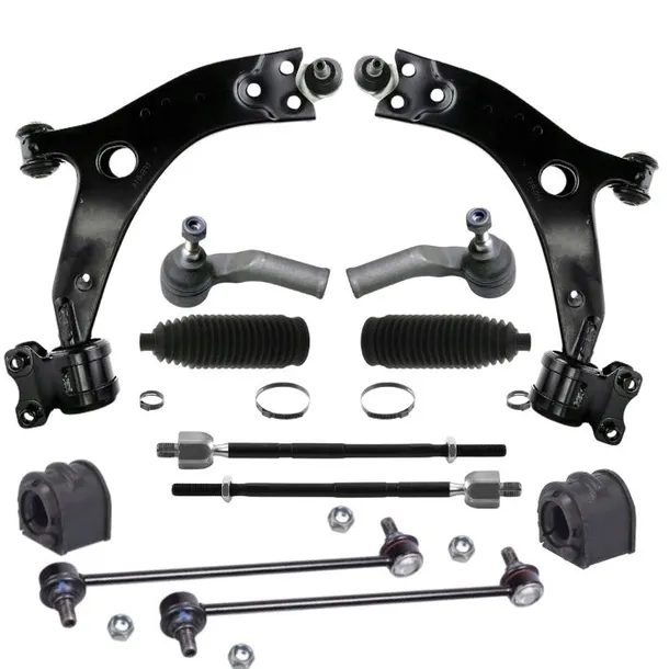 FULL ZESTAW ZAWIESZENIA PRZÓD WAHACZE DRĄŻKI FORD FOCUS II MK2 18MM -06r