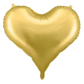 balon-foliowy-w-ksztalcie-serca-zlote-matowe