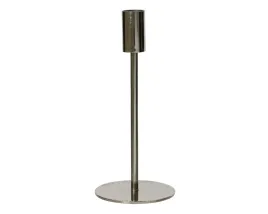 elegancki-prosty-srebrny-swiecznik-dekoracyjny-polyskujacy-zelazny-20cm