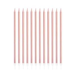 swieczki-urodzinowe-rose-gold-wysokie-12-sztuk