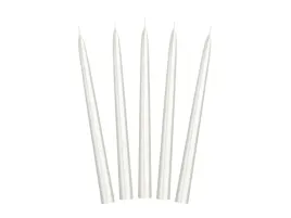 swieca-stozkowa-perlowa-metaliczna-24cm-10-sztuk