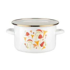 garnek-emalia-polska-pleszew-grzybki-20cm-375l-bialy-indukcja-gaz