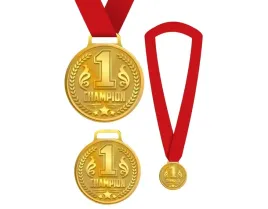 medal-mistrz-naszyjnik-zloty-czerwona-wstazka