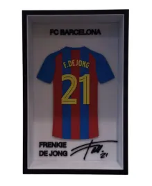ramka-3d-koszulka-pilkarska-frenkie-de-jong-fc-barcelona
