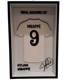 ramka-3d-koszulka-pilkarska-kylian-mbappe-real-madrid-cf-prezent