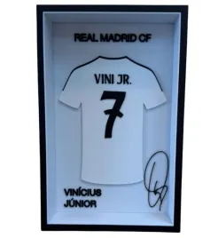 ramka-3d-koszulka-pilkarska-vinicius-junior-real-madrid-cf-3d