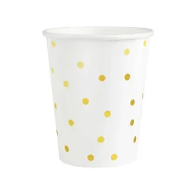 kubki-kubeczki-biale-w-zlote-kropki-220ml-6szt