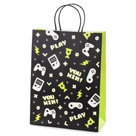 torebka-prezentowa-czarna-gamer-dla-graczy-32cm
