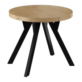 stol-okragly-rozkladany-lancelot-80-130cm-noga-y-czarna