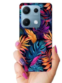 etui-case-do-xiaomi-redmi-note-14s-liscie-rosliny