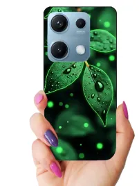 etui-case-do-xiaomi-redmi-note-14s-liscie-rosliny
