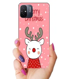 etui-case-do-xiaomi-redmi-12c-reniferki-swiateczne