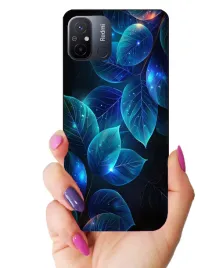 etui-case-do-xiaomi-redmi-12c-liscie-rosliny
