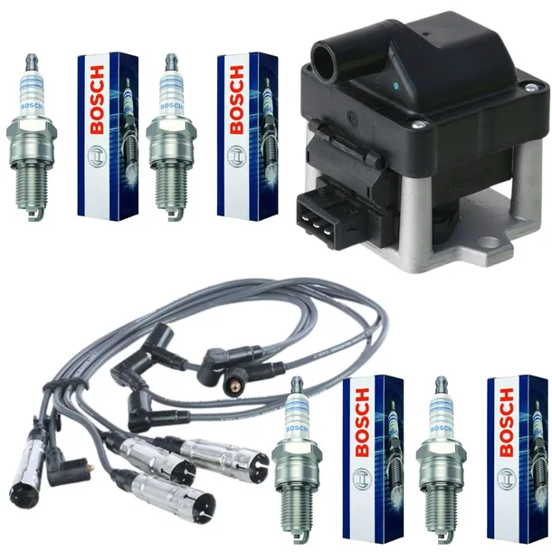 CEWKA + PRZEWODY ŚWIECE VW GOLF POLO PASSAT SKODA OCTAVIA SEAT TOLEDO IBIZA