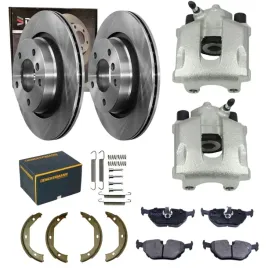 2x-zaciski-hamulcowe-tarcze-klocki-szczeki-tyl-do-bmw-3-e46-294mm