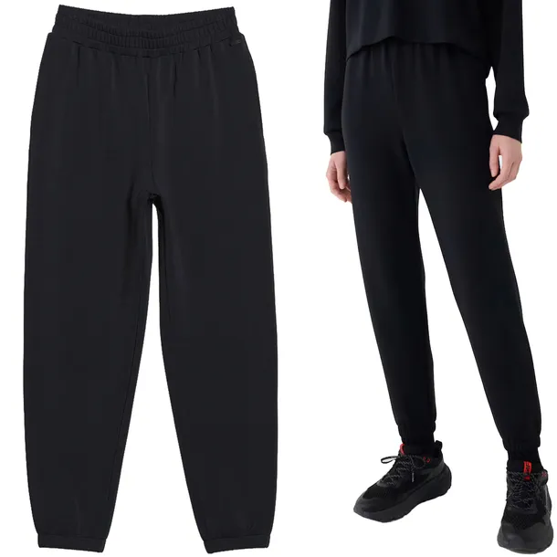 Spodnie Dresowe Damskie 4F Sportowe Dresy z Modalem Joggery F1010-20S-M
