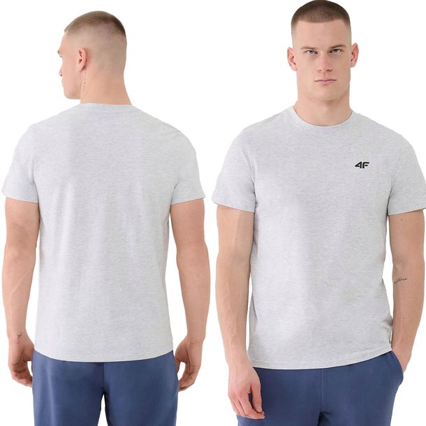 Koszulka Męska 4F T-shirt Bawełniany Sportowa Limitowana M2256-27M-M