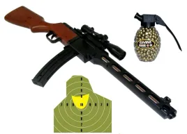 pepesza-karabin-pistolet-karabiny-bron-duza-tarcza-i-kulki