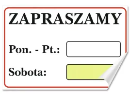 naklejka-zapraszamy-godziny-otwarcia-dni-tygodnia-30x20-samoprzylepna