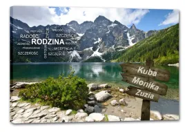 obraz-rodzina-tatry-drogowskaz-tabliczki-z-imionami-3-imiona-90x60