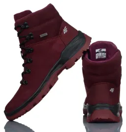 buty-damskie-4f-zimowe-wodoodporne-bordowe-r-36