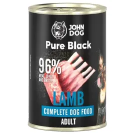 john-dog-pure-black-adult-jagniecina-lamb-400g-mokra-karma