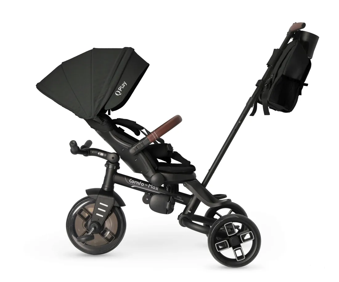 qplay-rowerek-trojkolowy-comfo-max-360-black-stan-nowy
