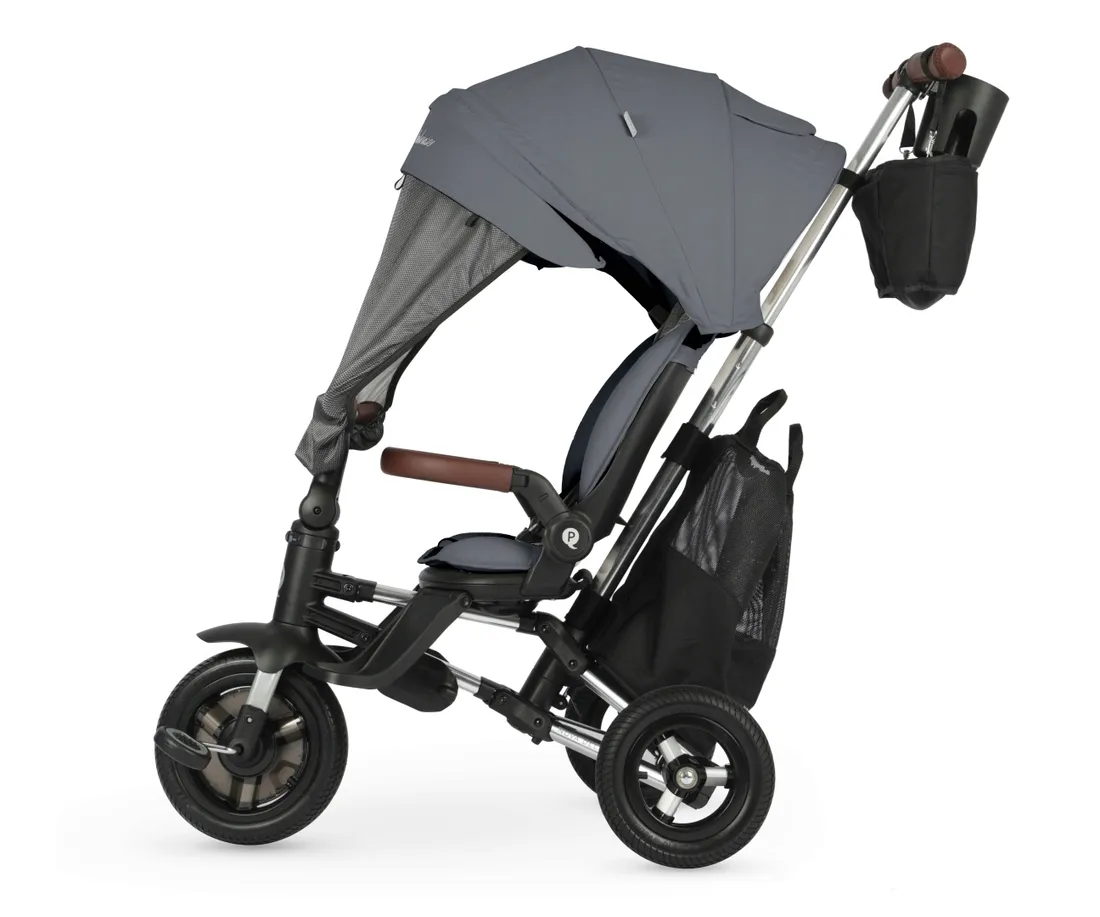 rower-trojkolowy-qplay-nova-deluxe-grey-stan-nowy