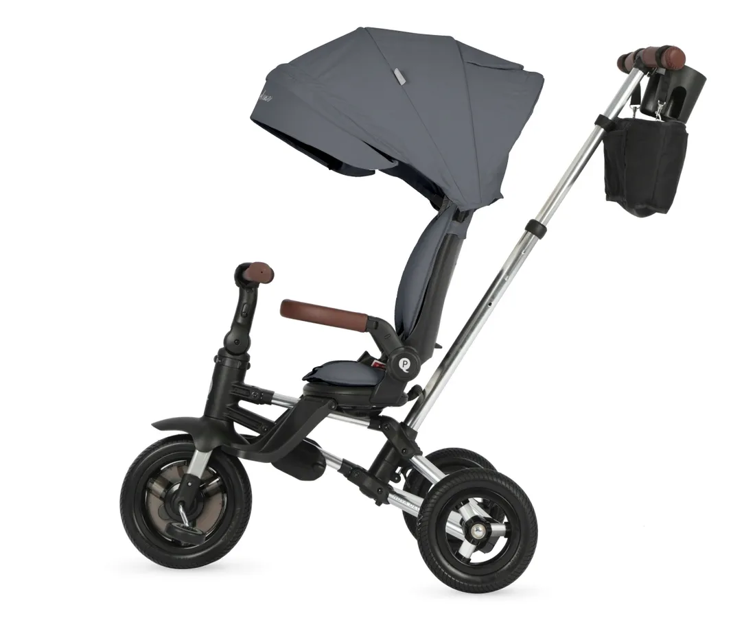 rower-trojkolowy-qplay-nova-deluxe-grey-stan-nowy