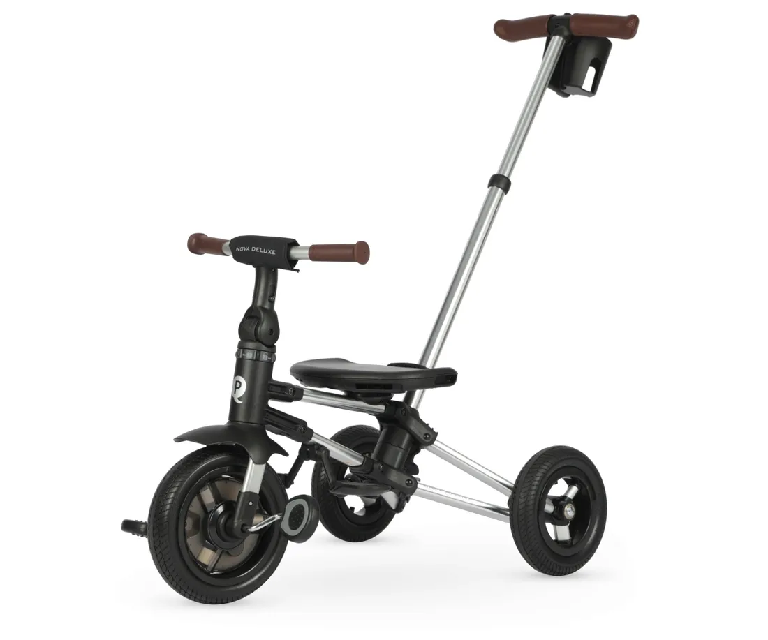 rower-trojkolowy-qplay-nova-deluxe-grey-stan-nowy