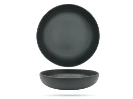 talerz-gleboki-21-cm-czarny-nordica-terrea-black-alumina-porcelana-bogucice