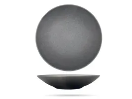 talerz-gleboki-coup-28-cm-czarny-nordica-terrea-black-porcelana-bogucice
