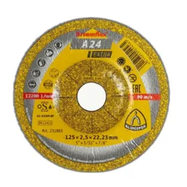 tarcza-do-ciecia-125x25x22-typ-42-a24ex-extra-wypukla-klingspor