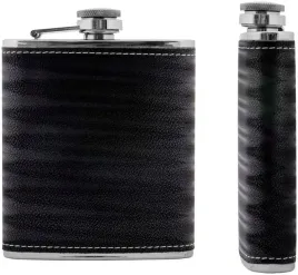 piersiowka-stylowa-elegancka-czarna-skora-stal-nierdzewna-240ml-8oz