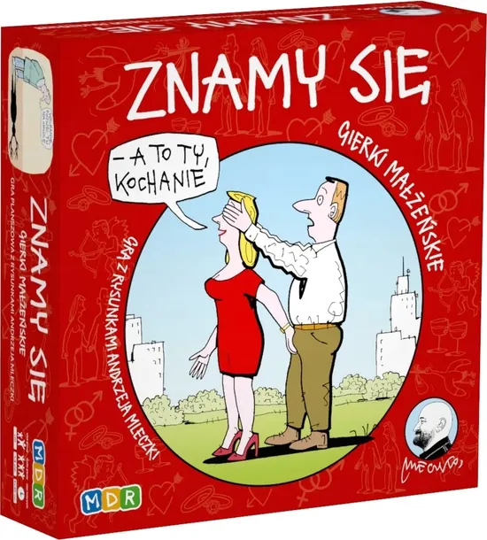 ZNAMY SIĘ - towarzyska gra planszowa dla par