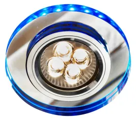 elegancka-oprawa-sufitowa-okragla-oczko-halogen-gu10-niebieski-pasek-led