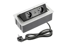 przedluzacz-meblowy-biurkowy-gtv-soft-2x-gniazdo-usb-a-c-aluminium