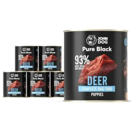 john-dog-pure-black-puppy-jelen-6x800g