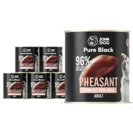john-dog-pure-black-adult-bazant-6x800g