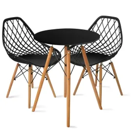 stol-60cm-black-2-krzesla-skandynawskie