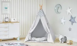 namiot-tipi-tipoo-chmurki-szare-szary