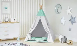 namiot-tipi-tipoo-gwiazdki-mieta-szary