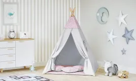 namiot-tipi-tipoo-gwiazdki-roz-szary