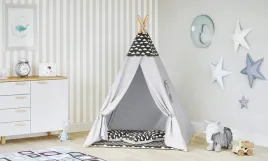 namiot-tipi-tipoo-chmurki-czarne-szary
