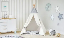 namiot-tipi-tipoo-gwiazdki-szare-bez