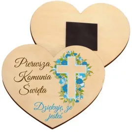 podziekowania-dla-gosci-komunia-magnes-drewniane-serce-na-komunie