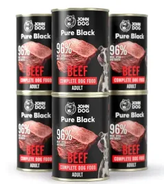 john-dog-pure-black-adult-wolowina-6x400g