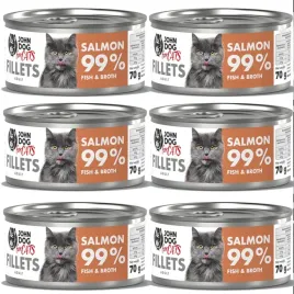 john-dog-for-cats-fillets-losos-6x70g